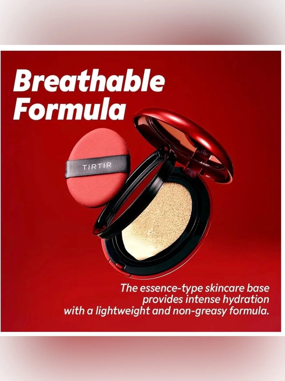 TIRTIR Mask Fit Red Cushion Mini Foundation in 17C Porcelain NIB